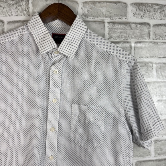 UNTUCKit Riverside Linen Blend Primary White Casual Button Up Shirt Mens SMALL - Picture 1 of 7